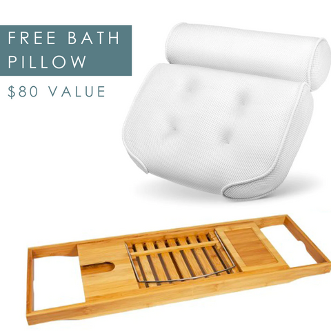 Bath Bridge By LuxeBath™ + Almohada de baño GRATIS 