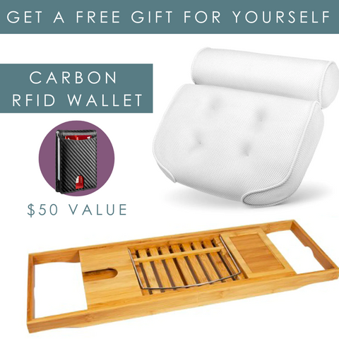 Bath Pillow And Bridge Bundle By LuxeBath™