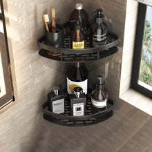 Cargar imagen en el visor de la galería, Estante de ducha esquinero sin taladro de LuxeBath™
