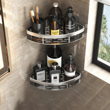 Cargar imagen en el visor de la galería, Estante de ducha esquinero sin taladro de LuxeBath™
