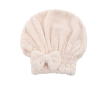 Cargar imagen en el visor de la galería, Gorro de microfibra con lazo para el pelo de LuxeBath™
