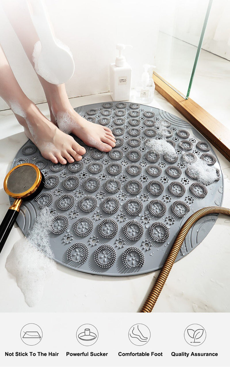 Nonslip Shower Massage Mat By LuxeBath™