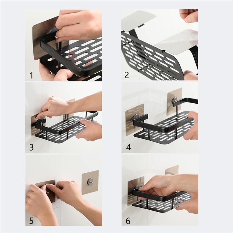 Estantes de ducha modernos de LuxeBath™