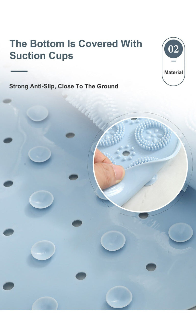 Nonslip Shower Massage Mat By LuxeBath™