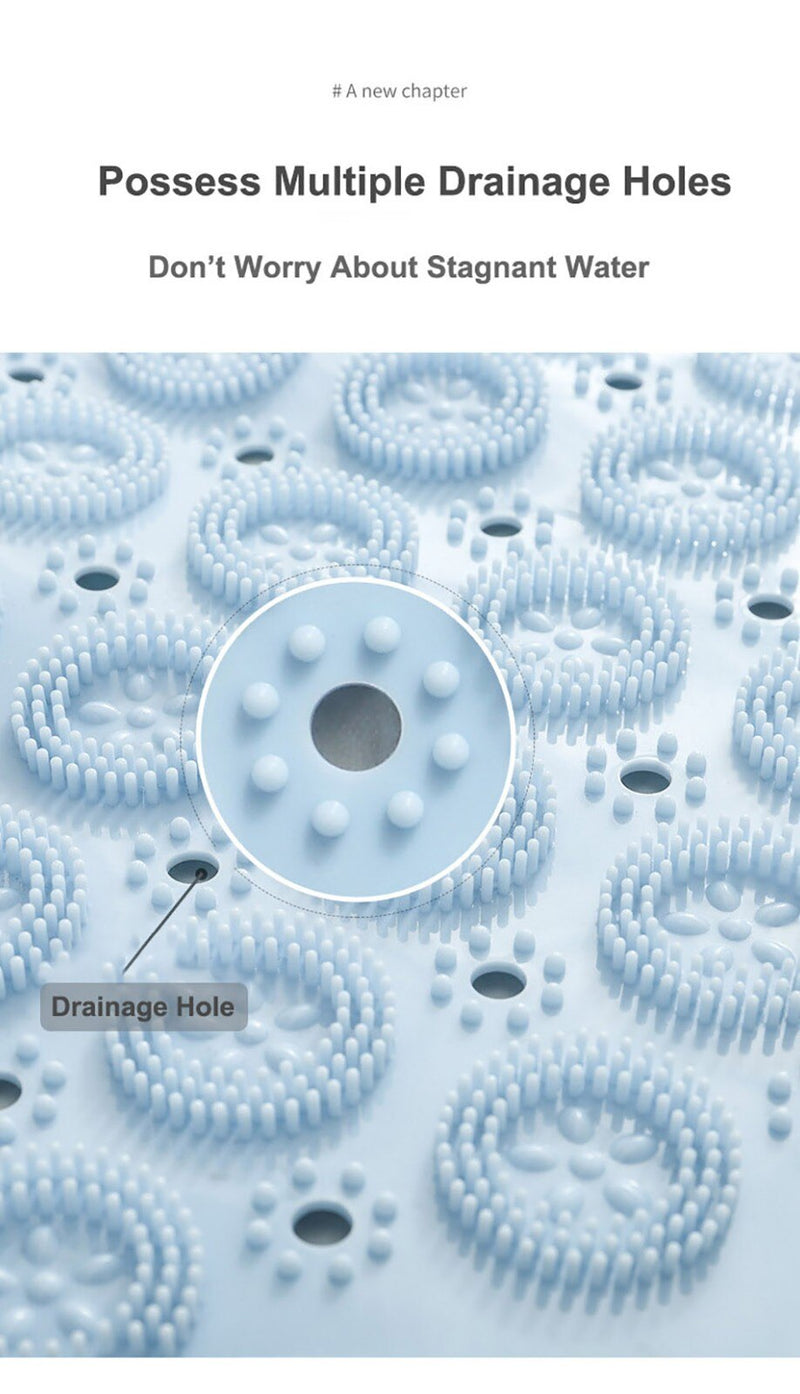 Nonslip Shower Massage Mat By LuxeBath™