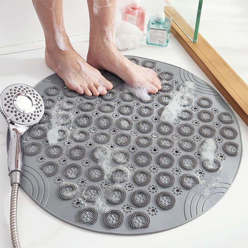 Nonslip Shower Massage Mat By LuxeBath™
